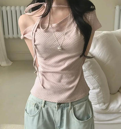 𐙚 Elira Polka Top