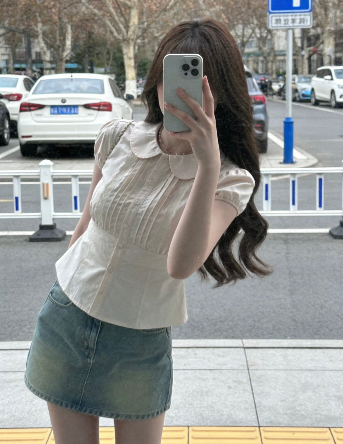 ♡ Mivie Tie-Up Shirt [Pre-Order]