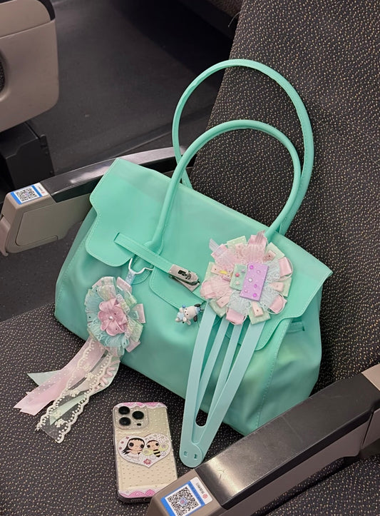 ♡ Mint Jelly Firkin Bag
