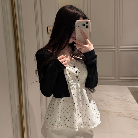 𐙚 Evie Polka Two-Piece Set
