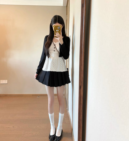 𐙚 Evie Polka Two-Piece Set [Pre-Order]