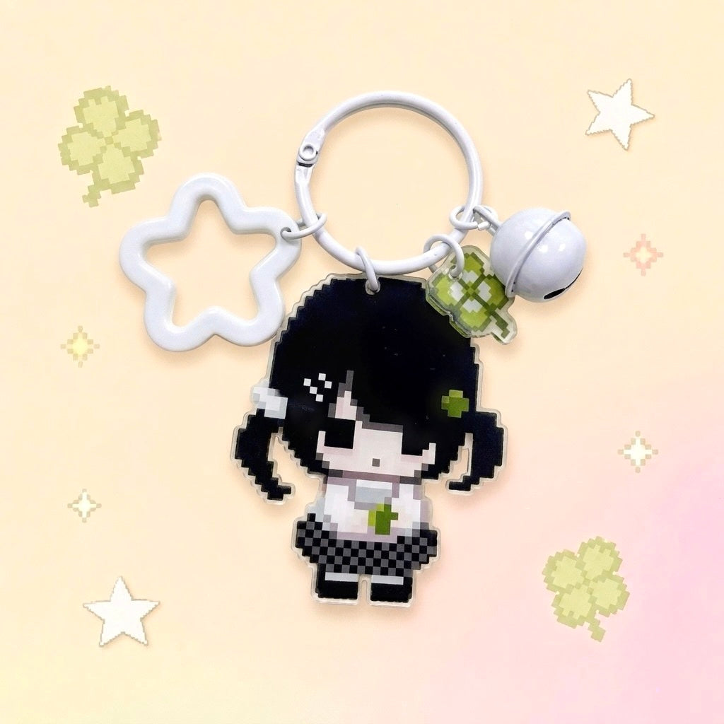 𐙚 Lumi Clover Keychain