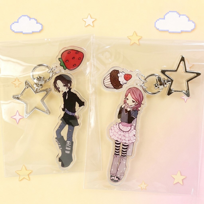 𐙚 Nana Keychains [Set Of 2]