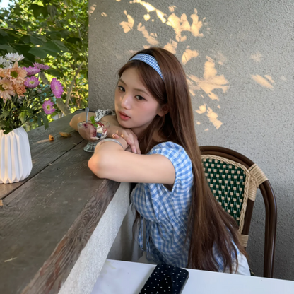 𐙚 Cecelia Gingham Top