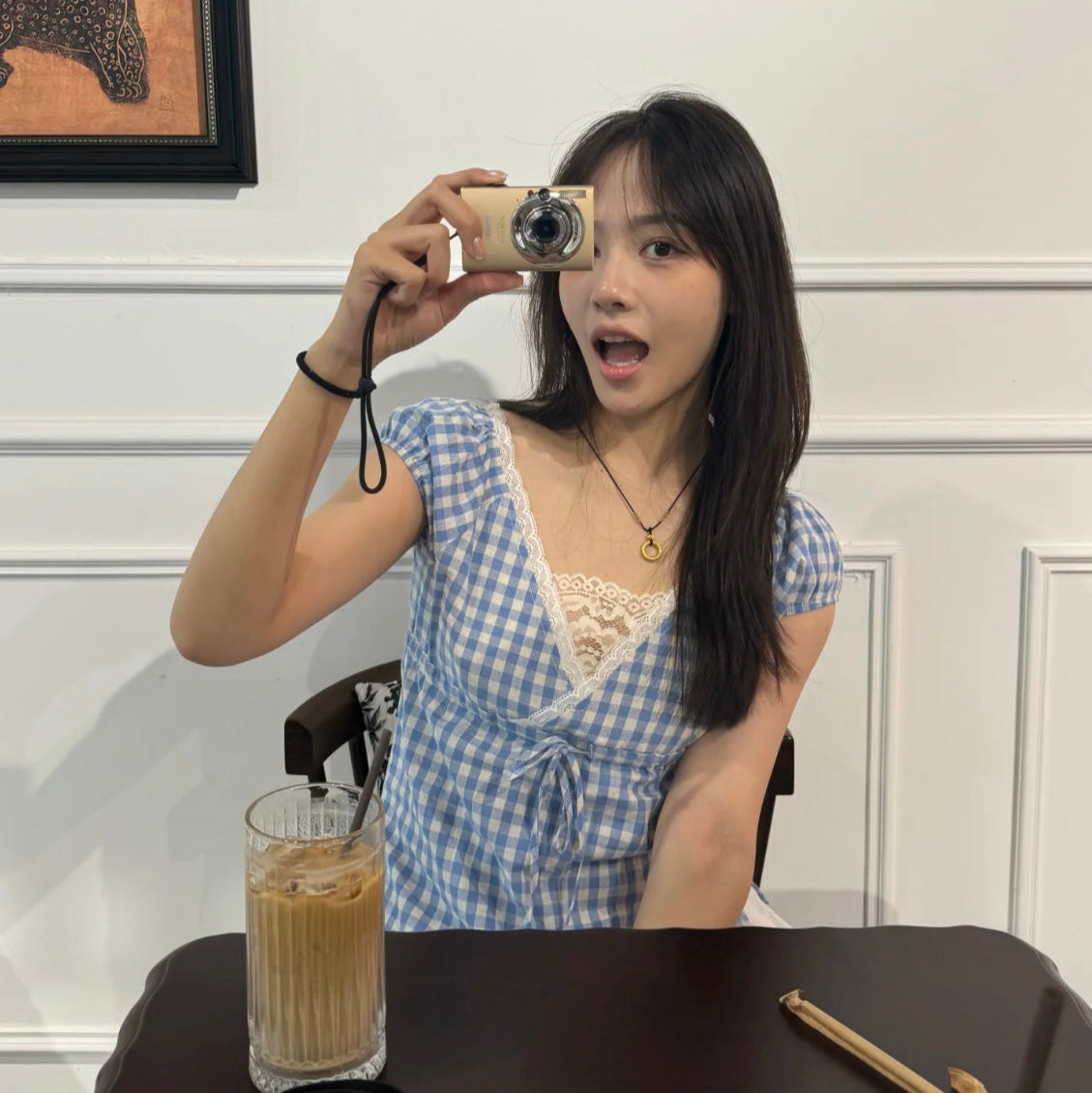 𐙚 Cecelia Gingham Top