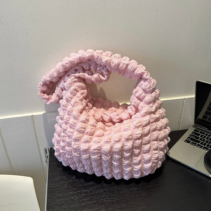 𐙚 Pink Puffer Bag