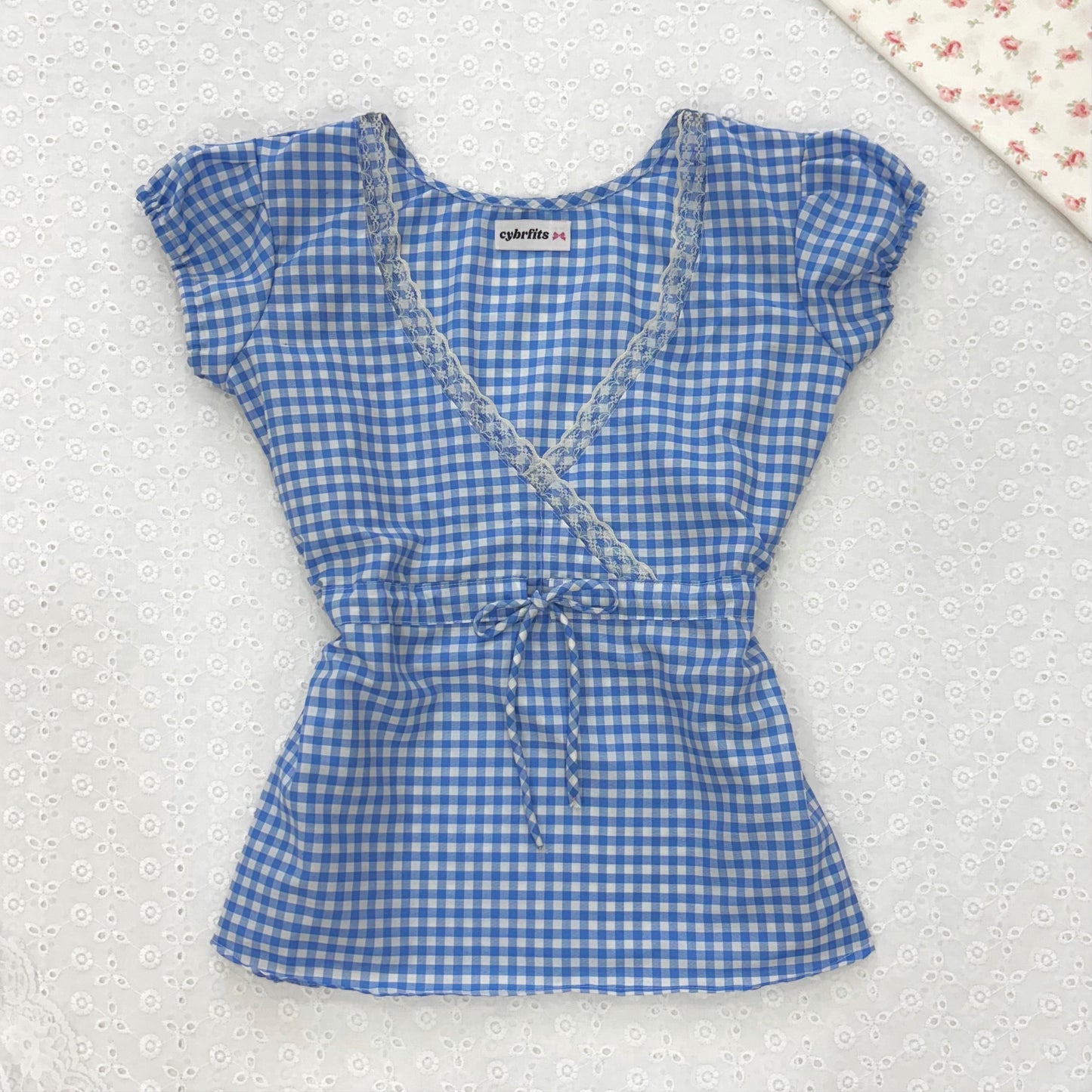 𐙚 Cecelia Gingham Top