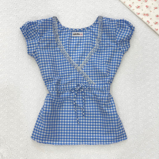 𐙚 Cecelia Gingham Top