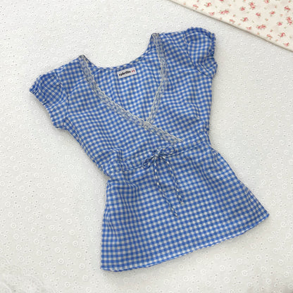 𐙚 Cecelia Gingham Top