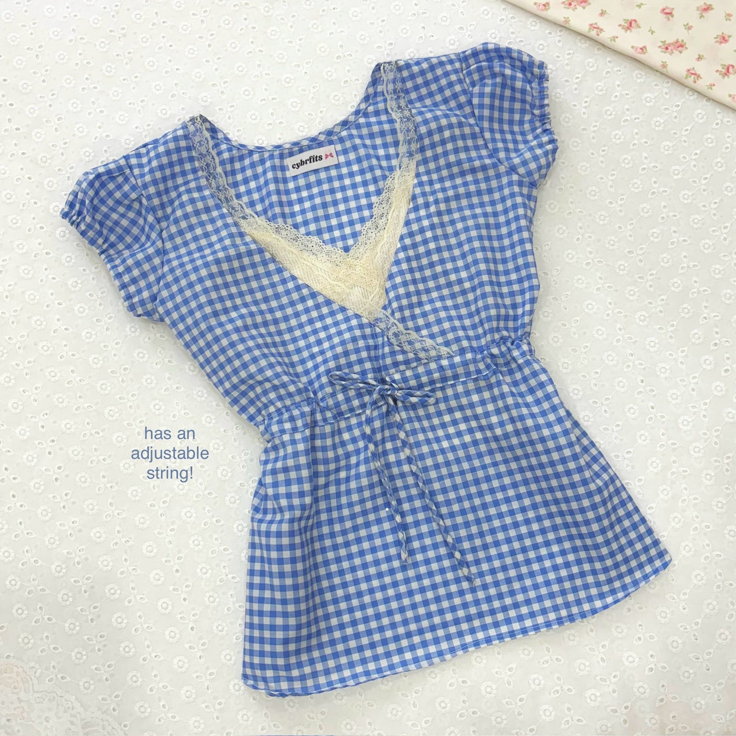 𐙚 Cecelia Gingham Top