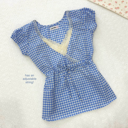𐙚 Cecelia Gingham Top