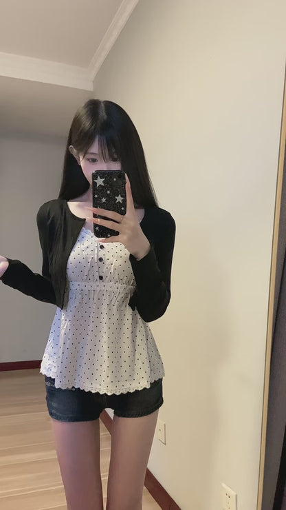 𐙚 Evie Polka Two-Piece Set [Pre-Order]