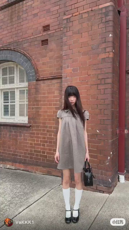 ♡ Betty Pea Dress [Pre-Order]